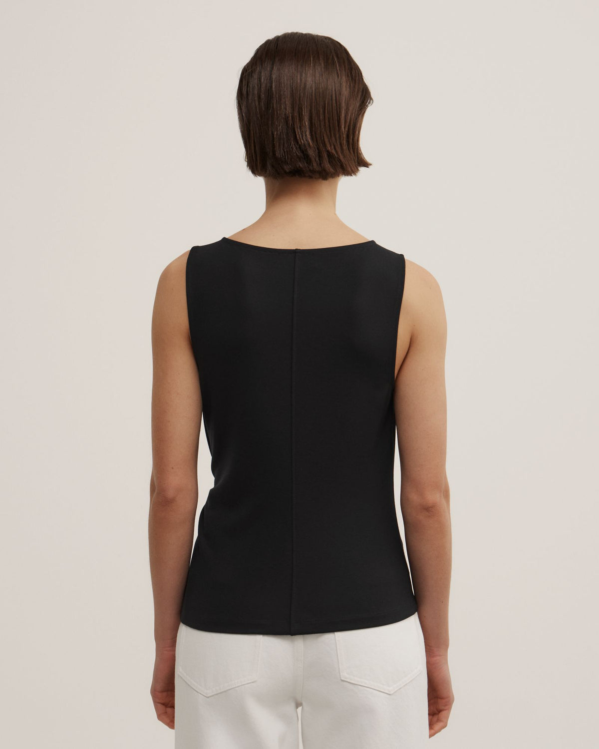 Split Detail Twist Tank