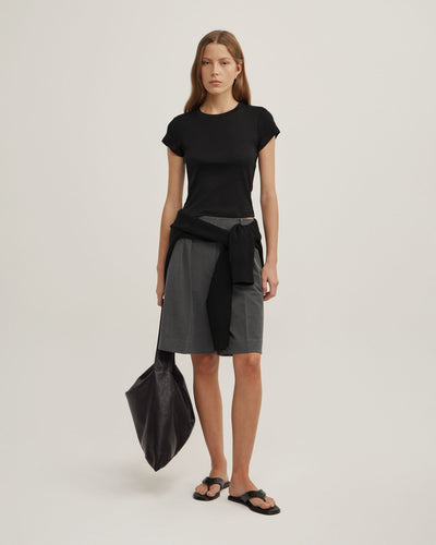 Short Sleeve Fitted T-Shirt