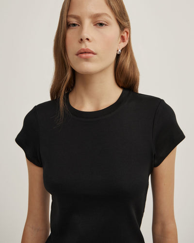 Short Sleeve Fitted T-Shirt