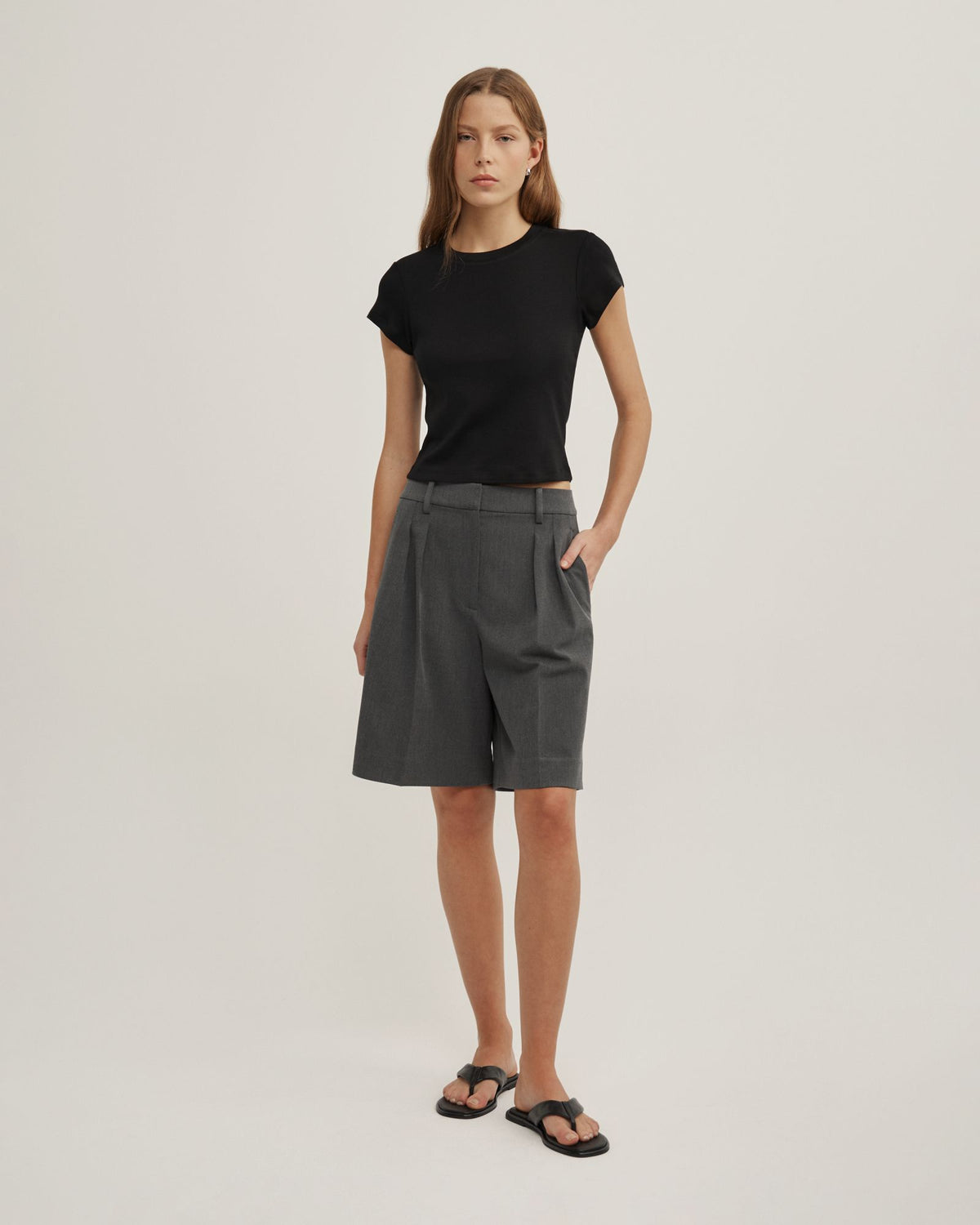 Short Sleeve Fitted T-Shirt