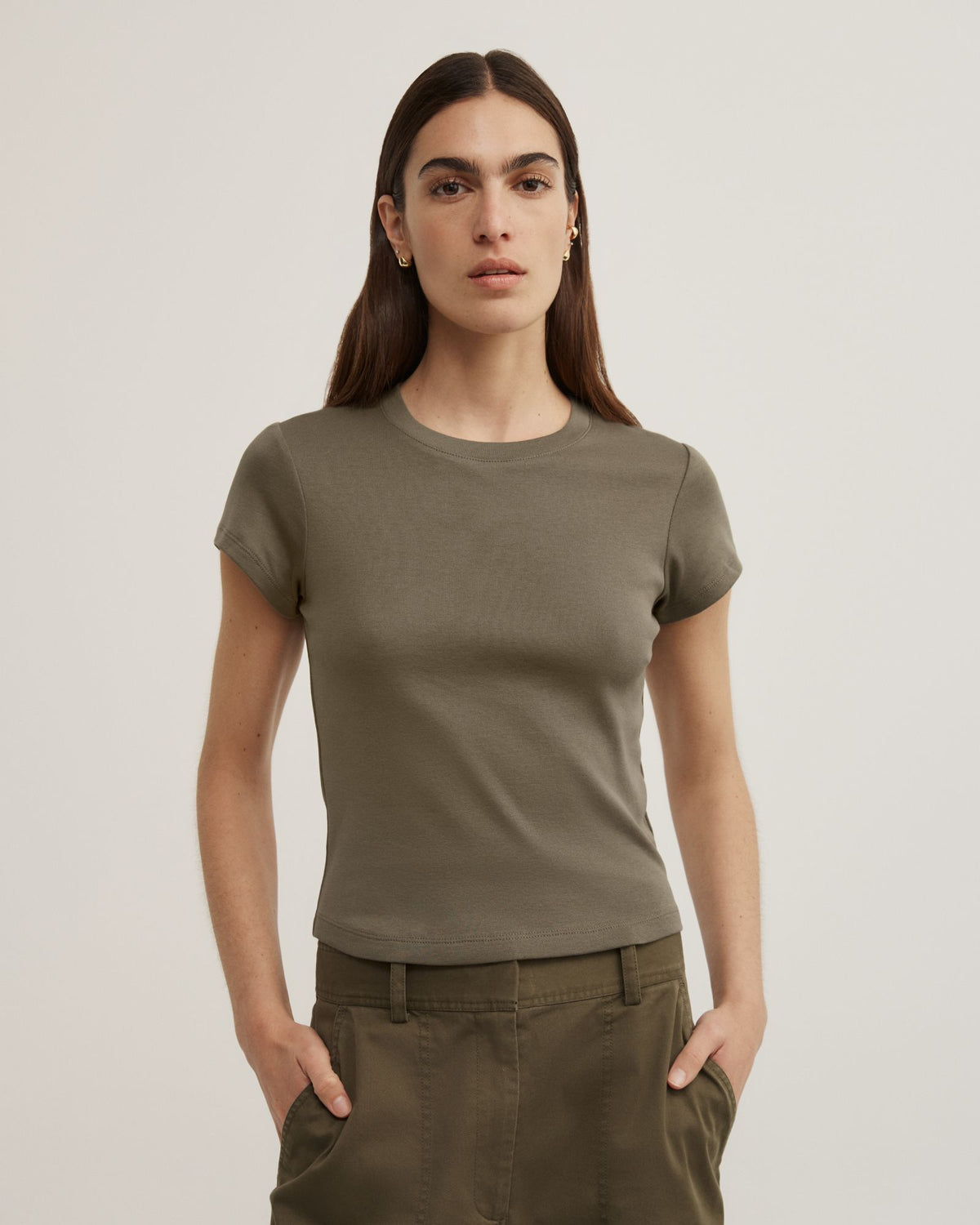 Short Sleeve Fitted T-Shirt