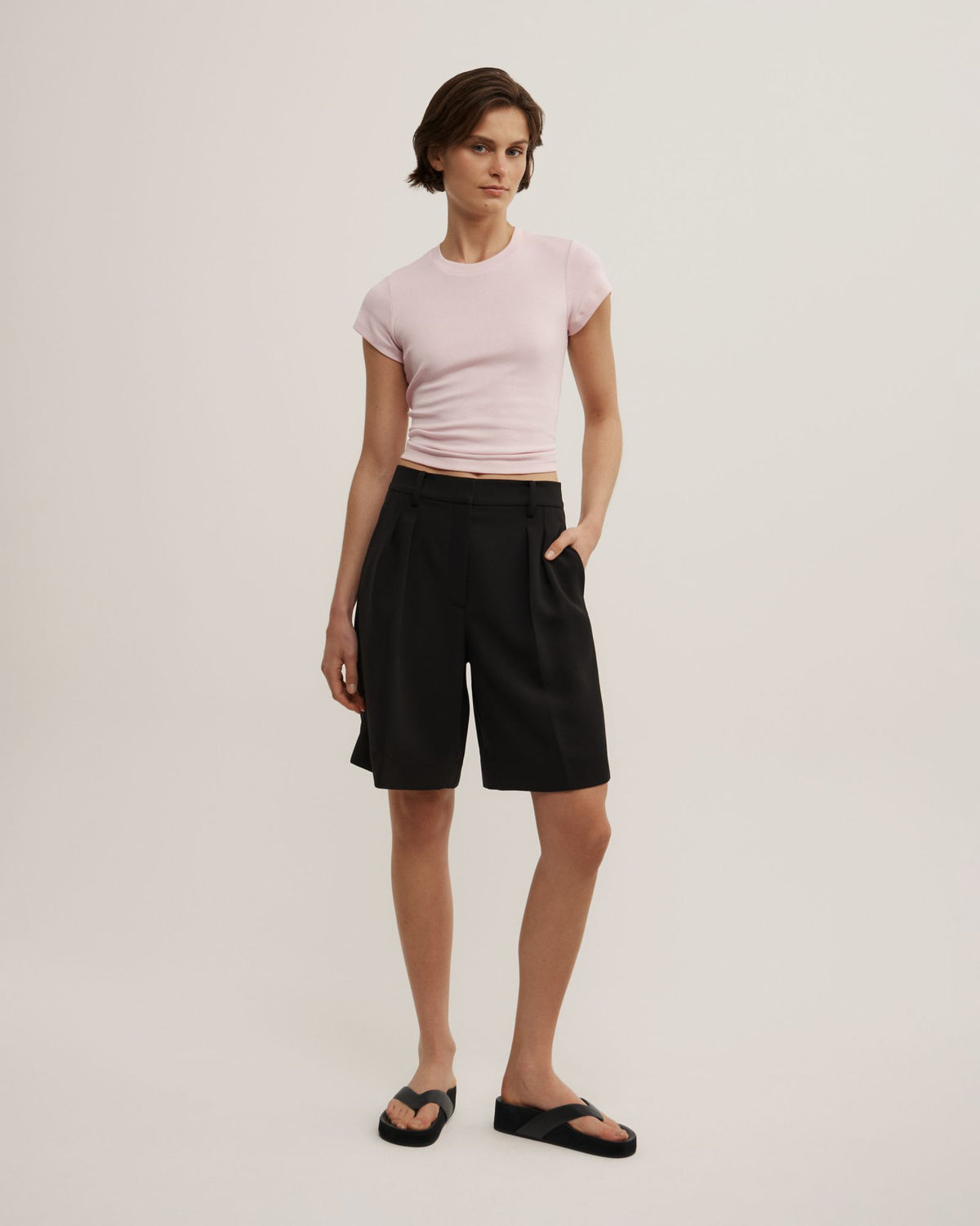Short Sleeve Fitted T-Shirt