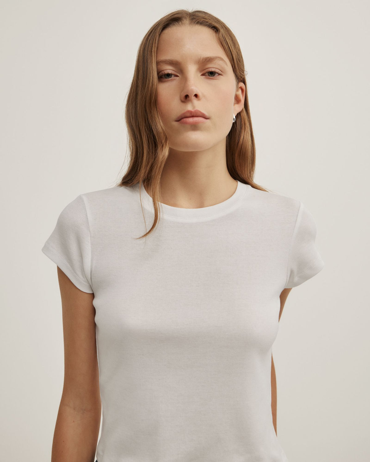 Short Sleeve Fitted T-Shirt