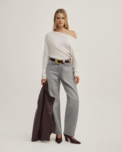 Fine Asymmetric Knit