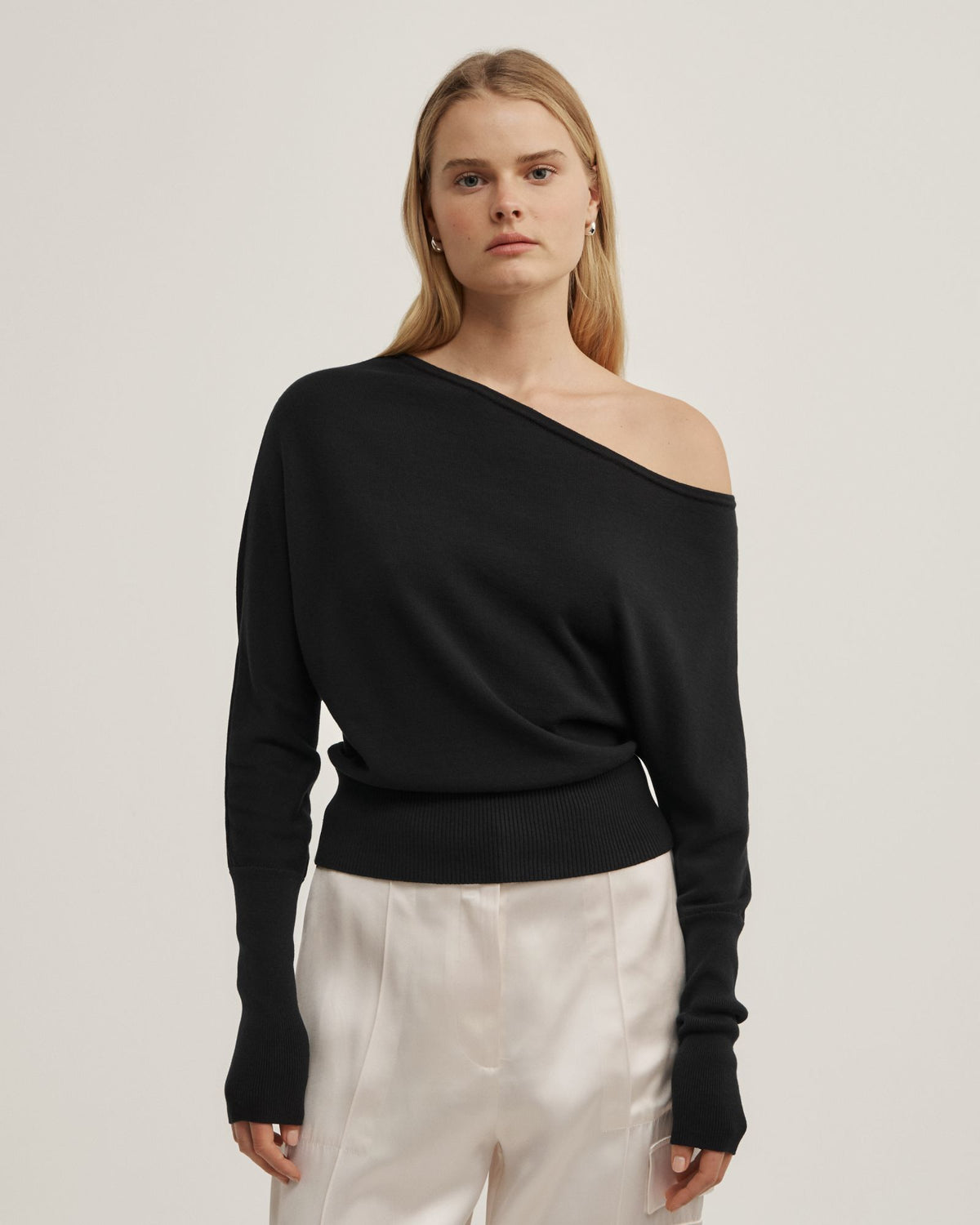 Fine Asymmetric Knit