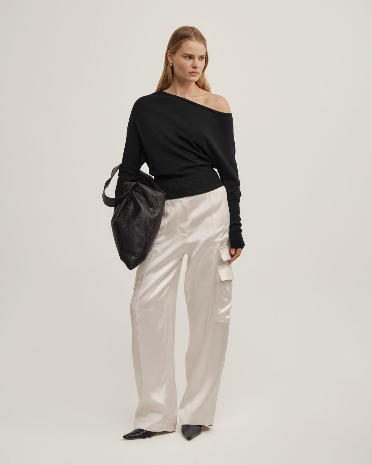 Fine Asymmetric Knit