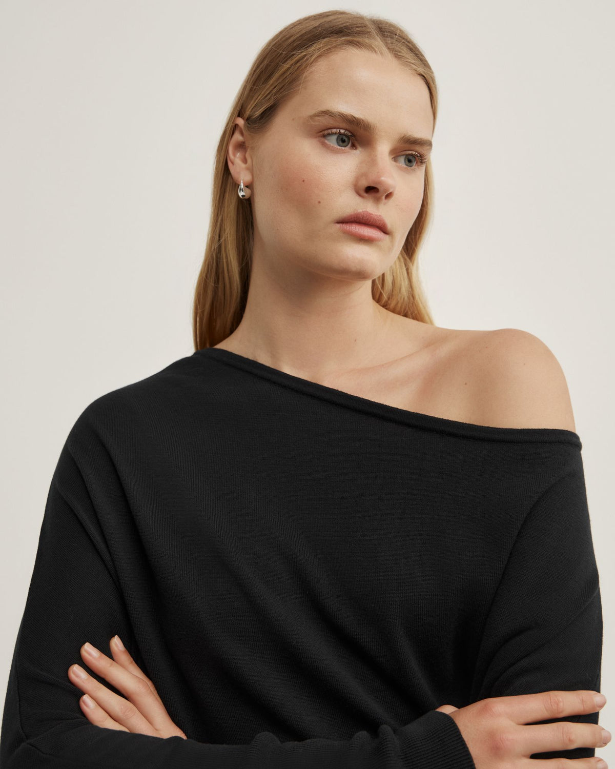 Fine Asymmetric Knit