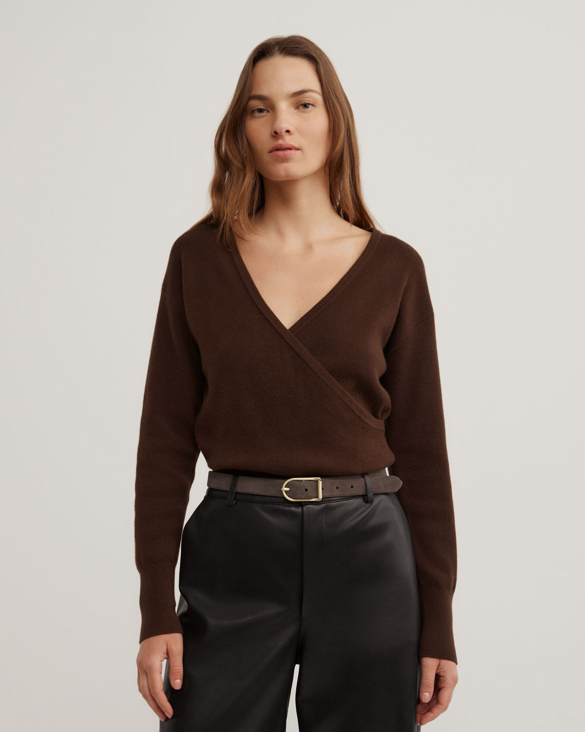 Wrap Front Knit