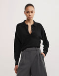 Collared Knit Polo