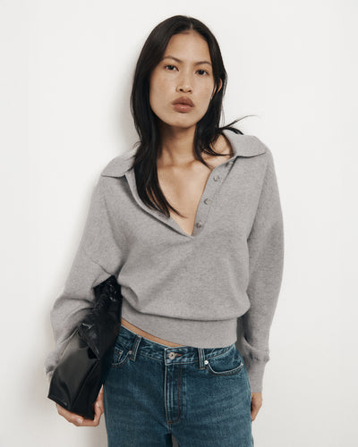 Collared Knit Polo
