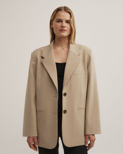 Wrap Front Blazer