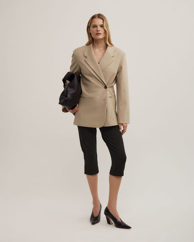 Wrap Front Blazer