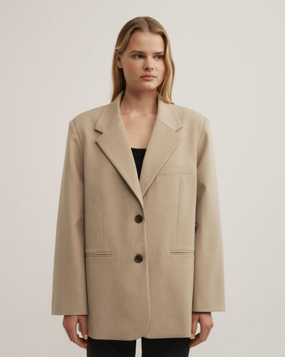Wrap Front Blazer
