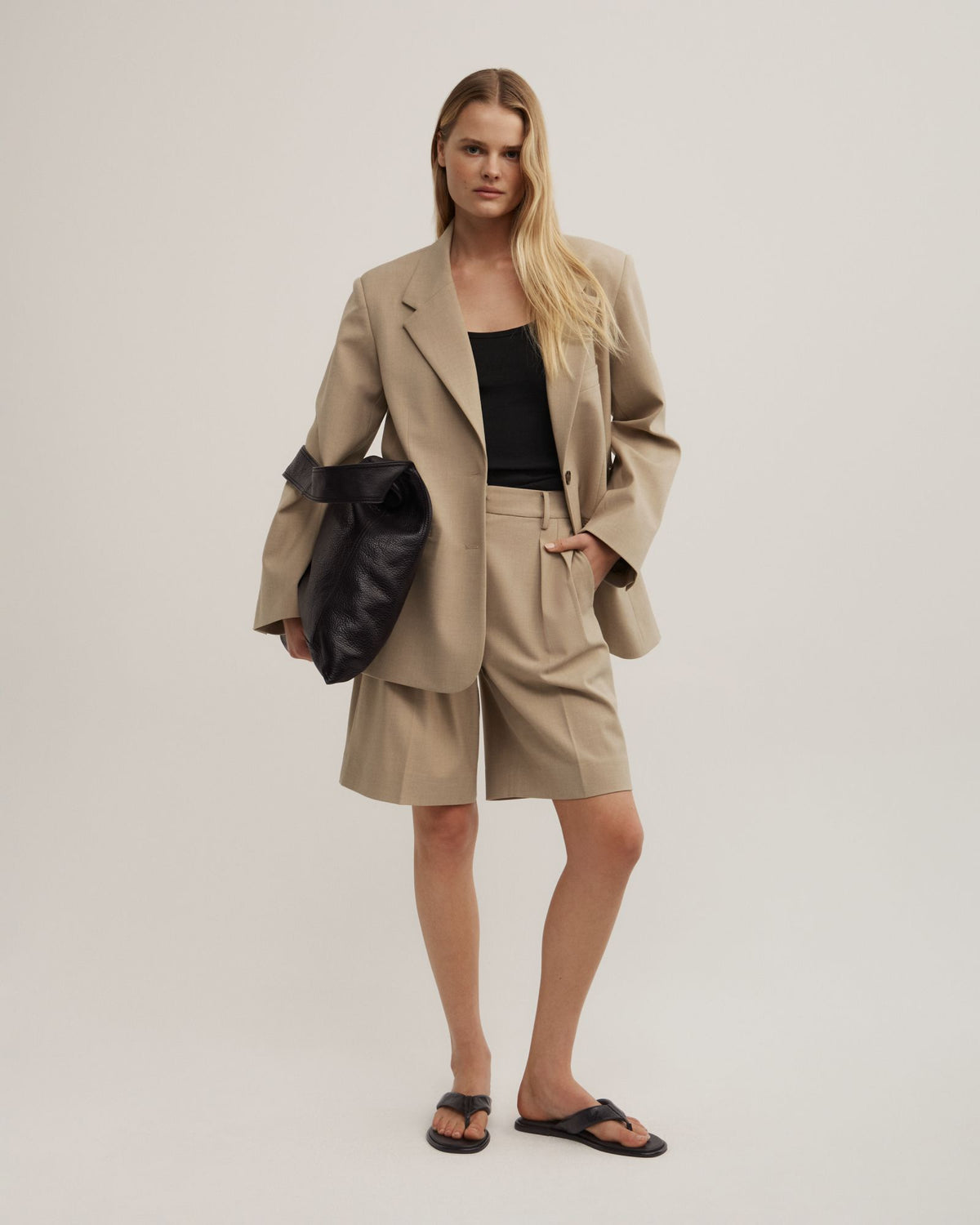 Wrap Front Blazer