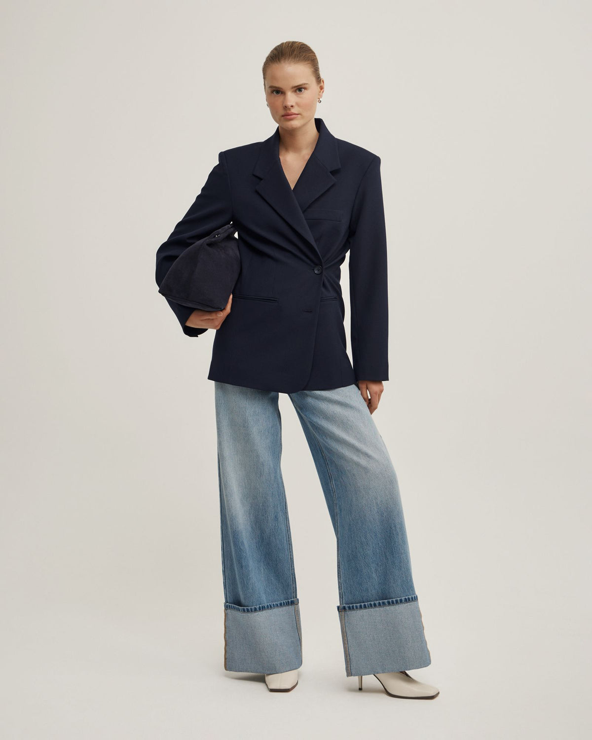Wrap Front Blazer