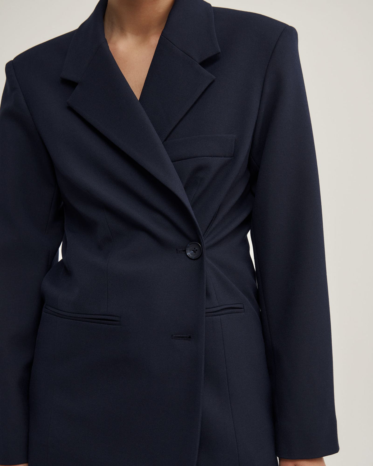 Wrap Front Blazer