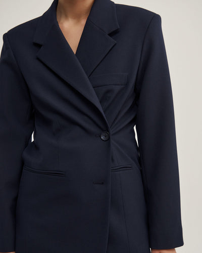 Wrap Front Blazer