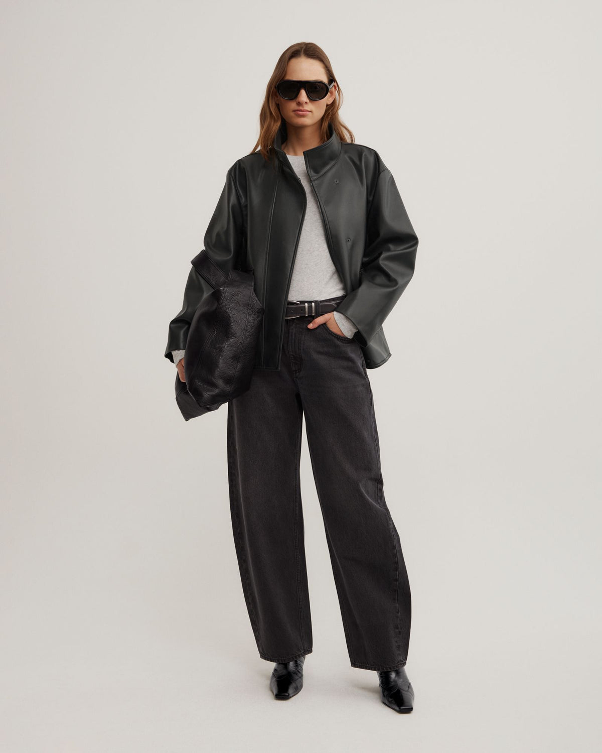 Boxy Biker Jacket