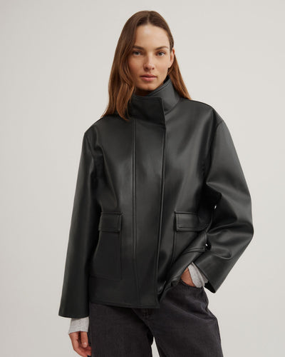 Boxy Biker Jacket