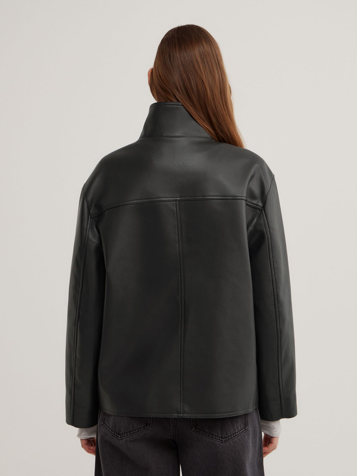 Boxy Biker Jacket