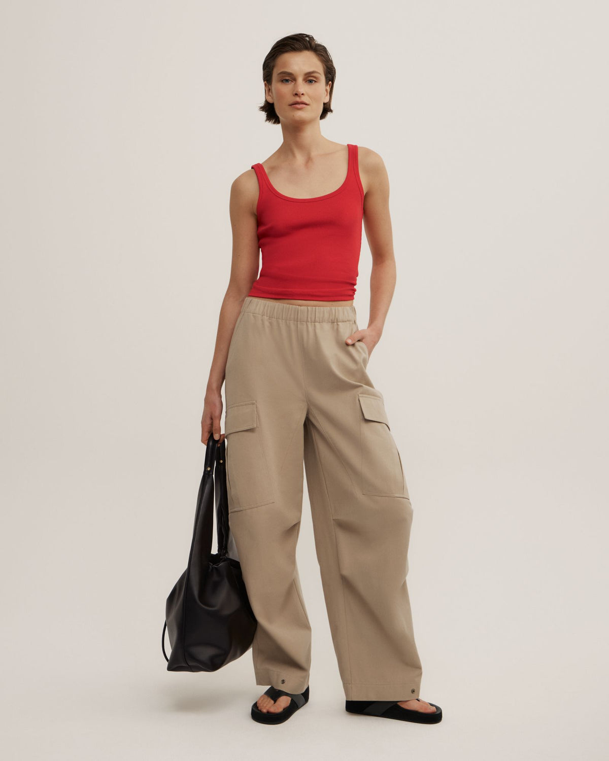Fine Scoop Neck Tank