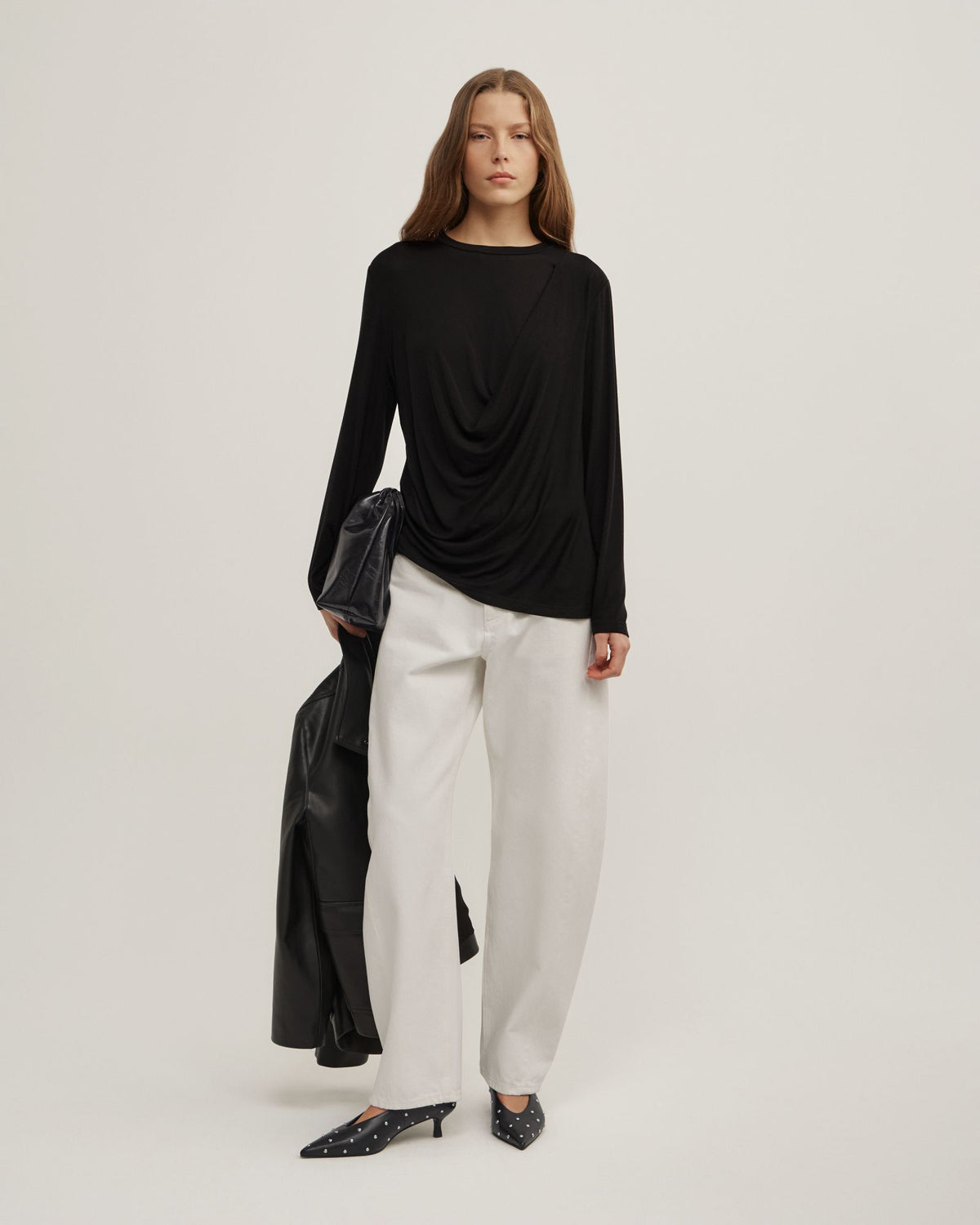 Relaxed Draped Top