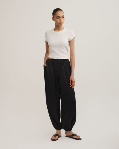 Satin Balloon Pant