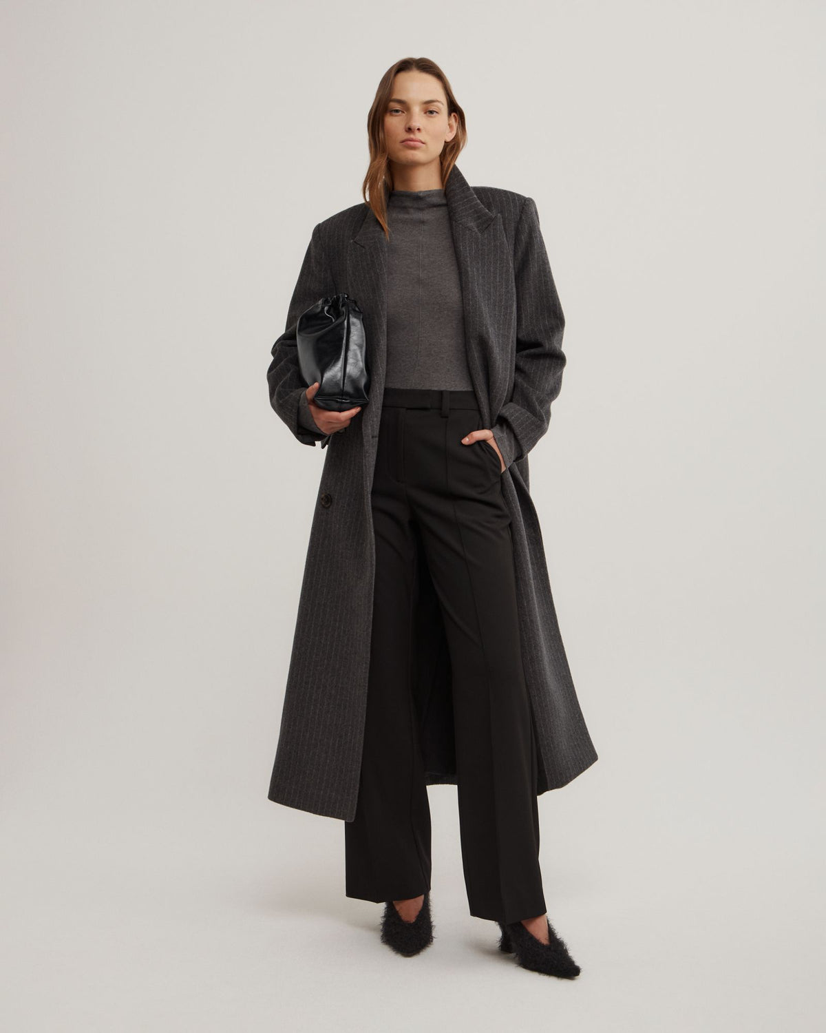 High Neck Long Sleeve Top