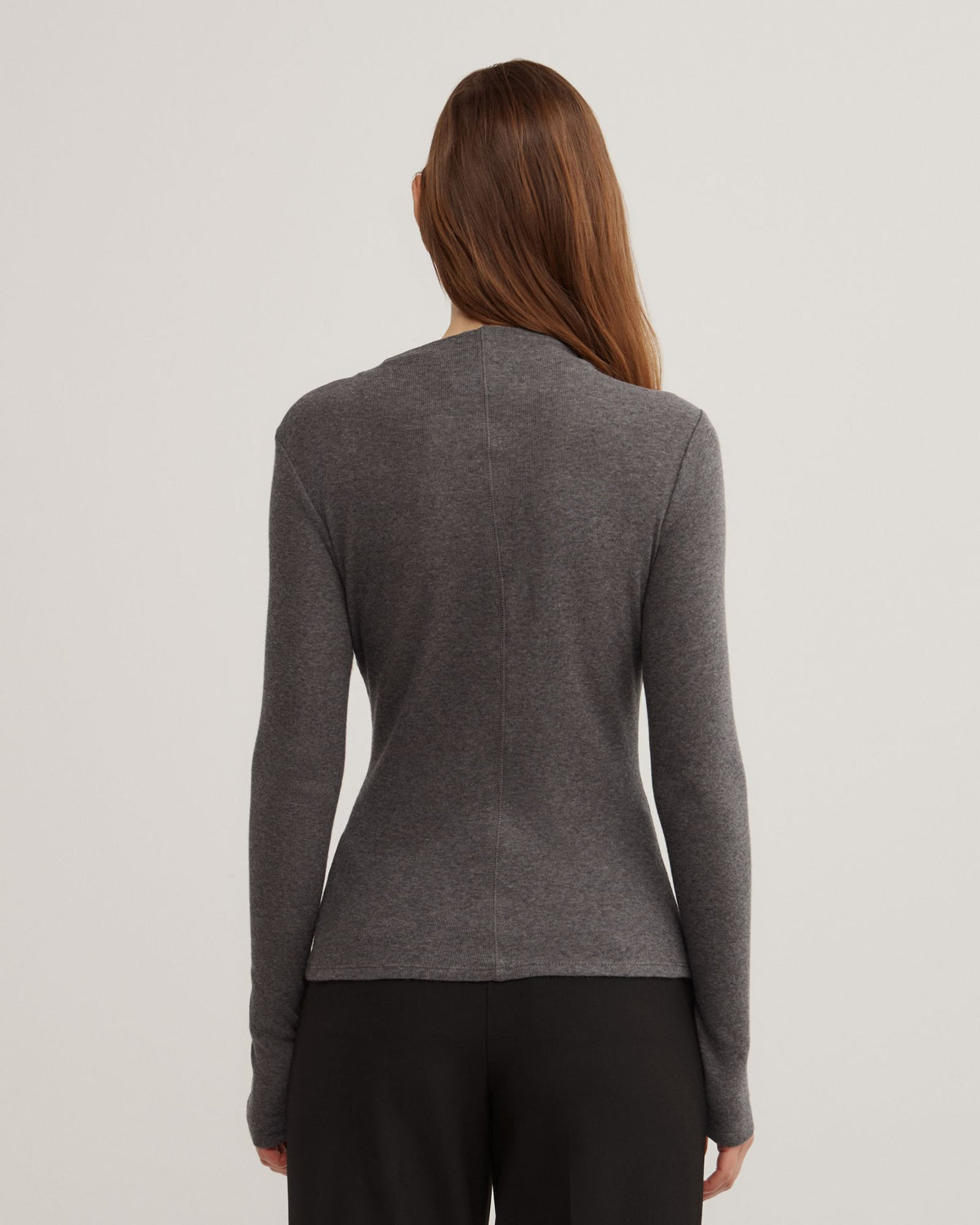 High Neck Long Sleeve Top