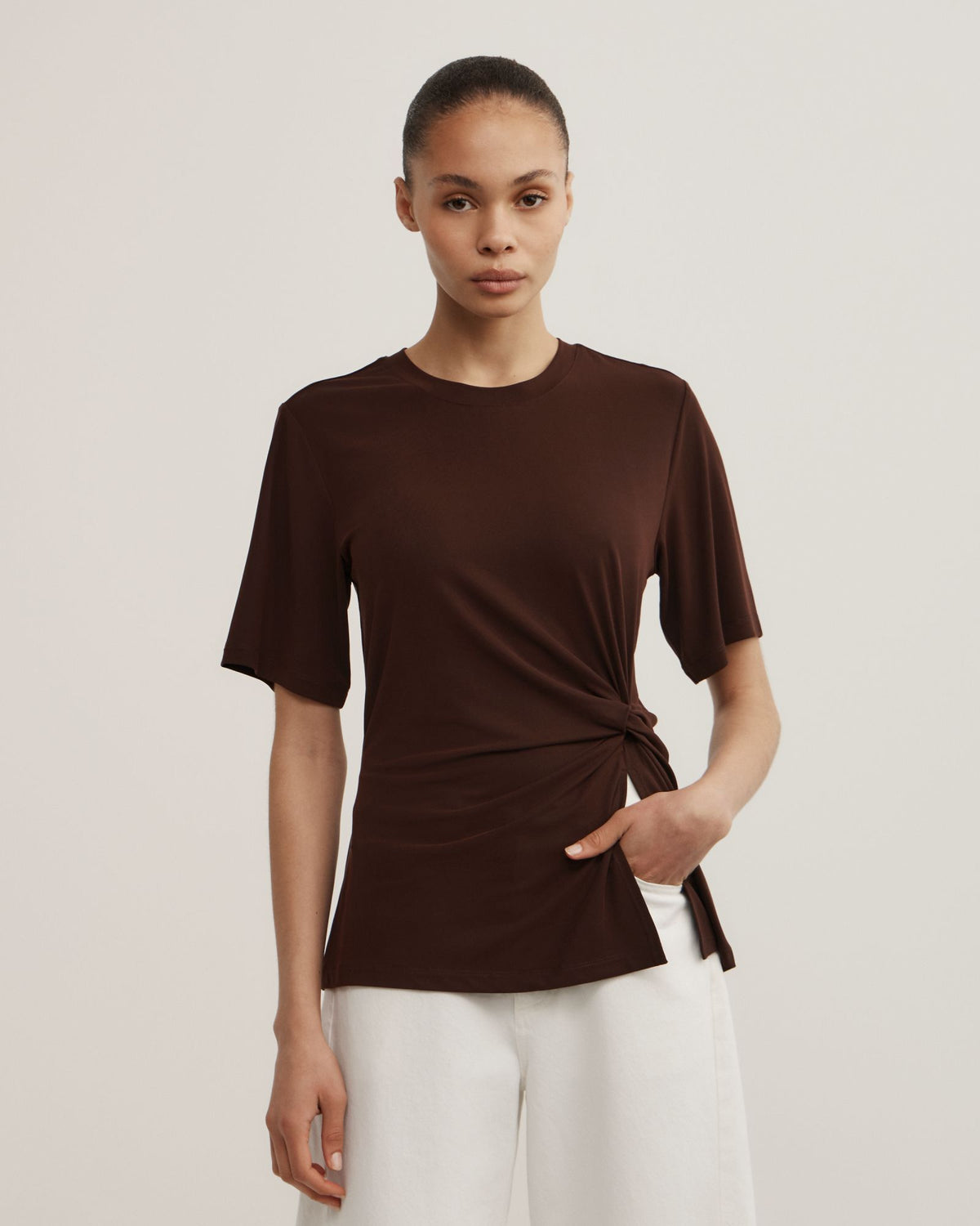 Twist Detail T-Shirt