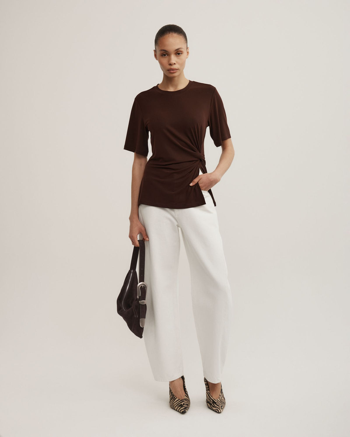 Twist Detail T-Shirt