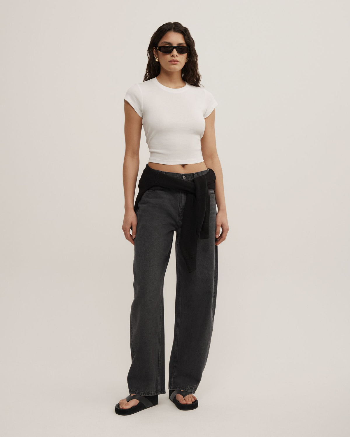 Soft Curve Barrel Jeans