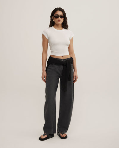 Soft Curve Barrel Jeans