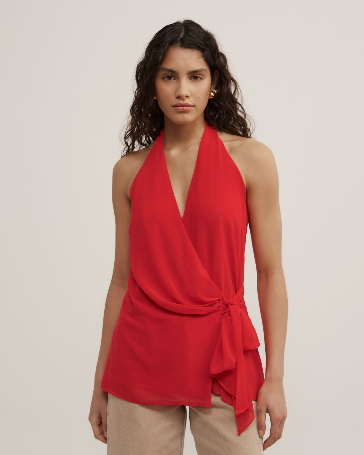 Wrap Halter Top