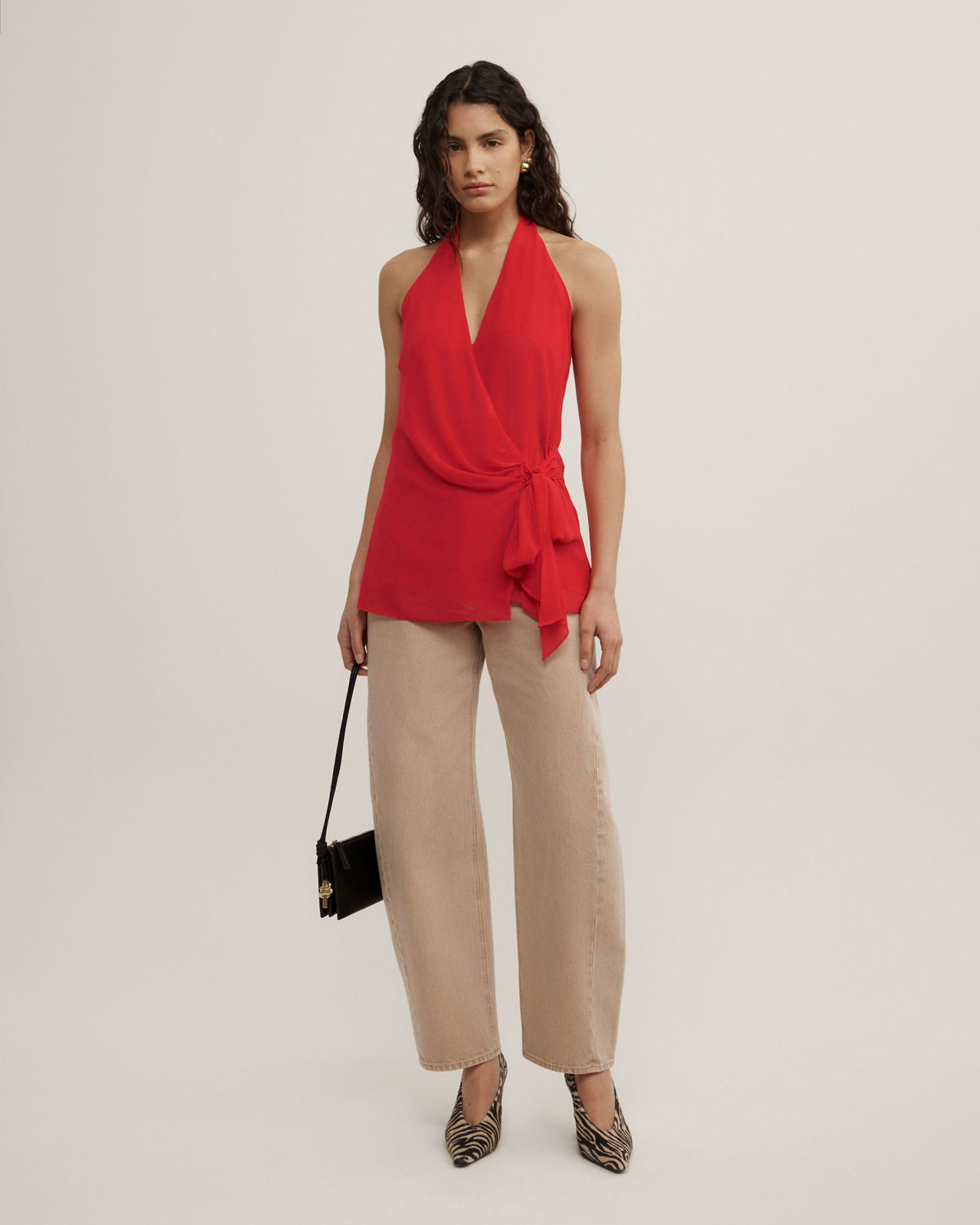 Wrap Halter Top