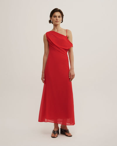 Soft Asymmetric Dress