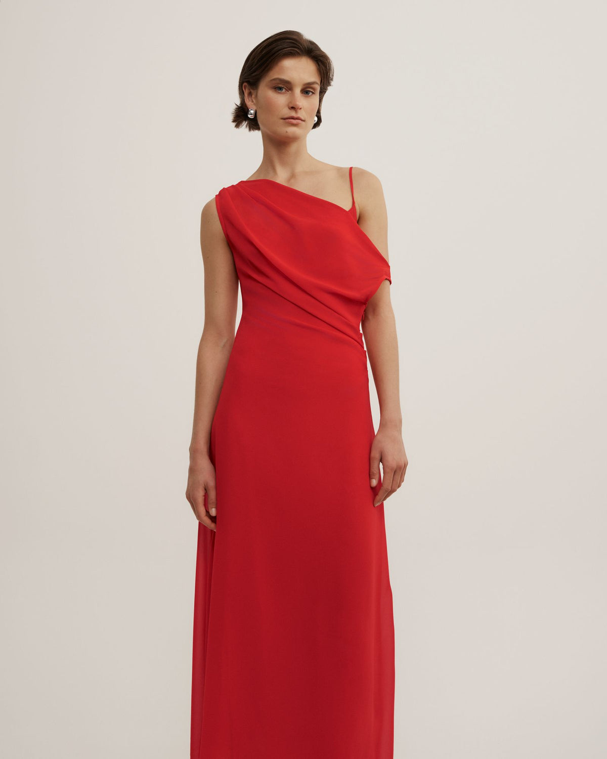 Soft Asymmetric Dress
