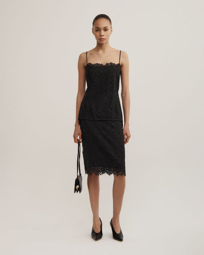 Lace Midi Skirt