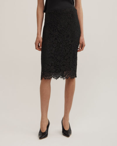 Lace Midi Skirt