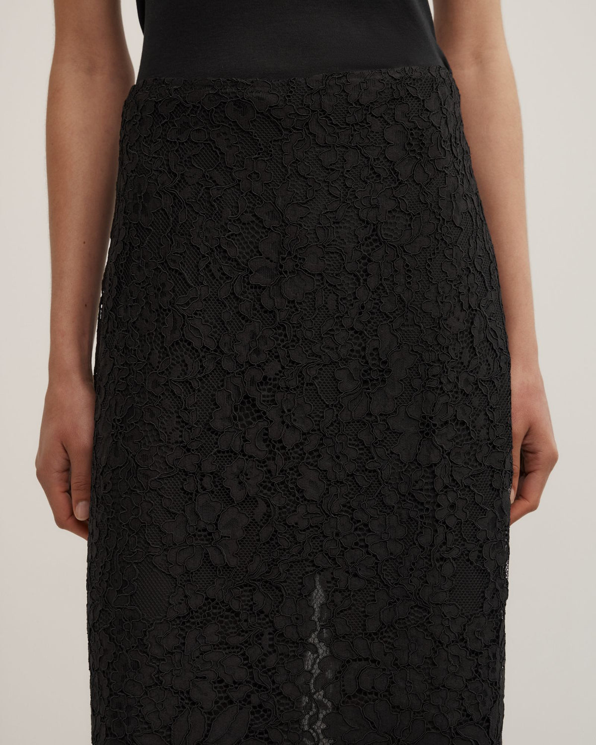 Lace Midi Skirt