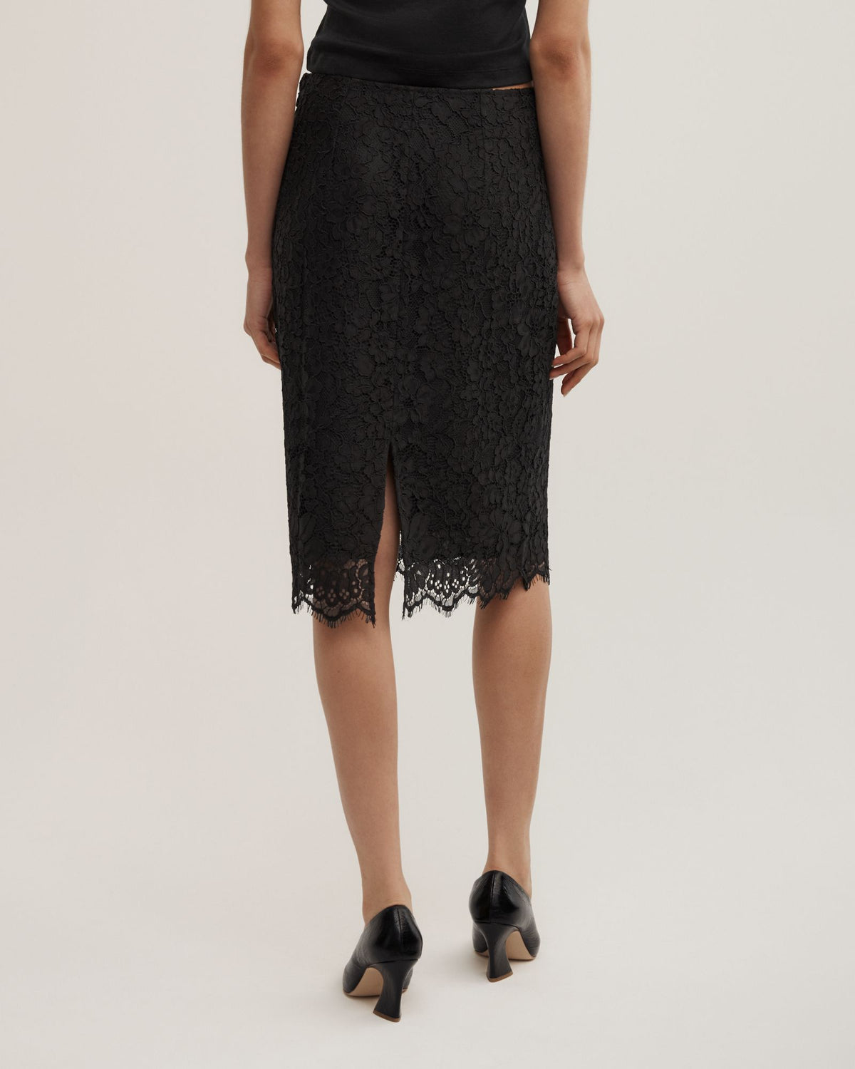 Lace Midi Skirt