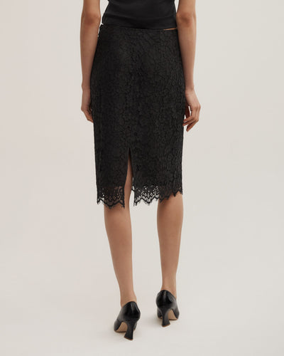 Lace Midi Skirt