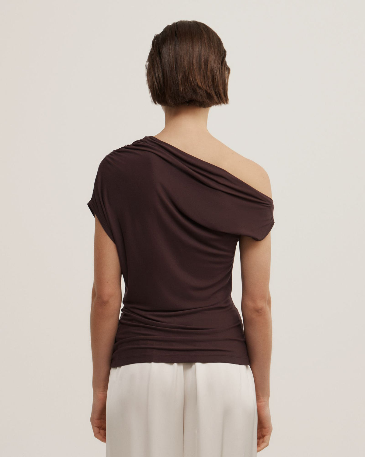 Asymmetric Jersey Top
