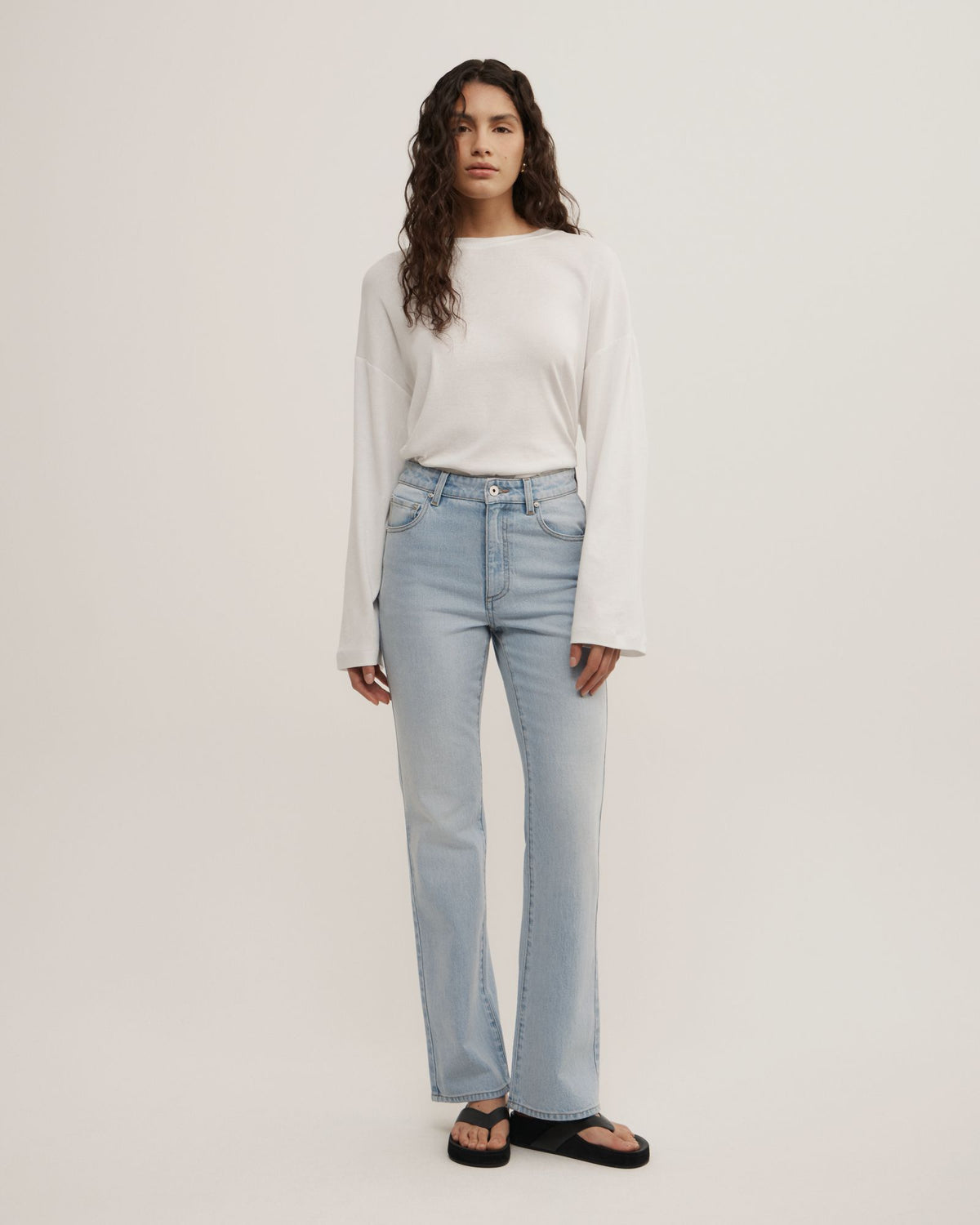 Slim Bootcut Jeans