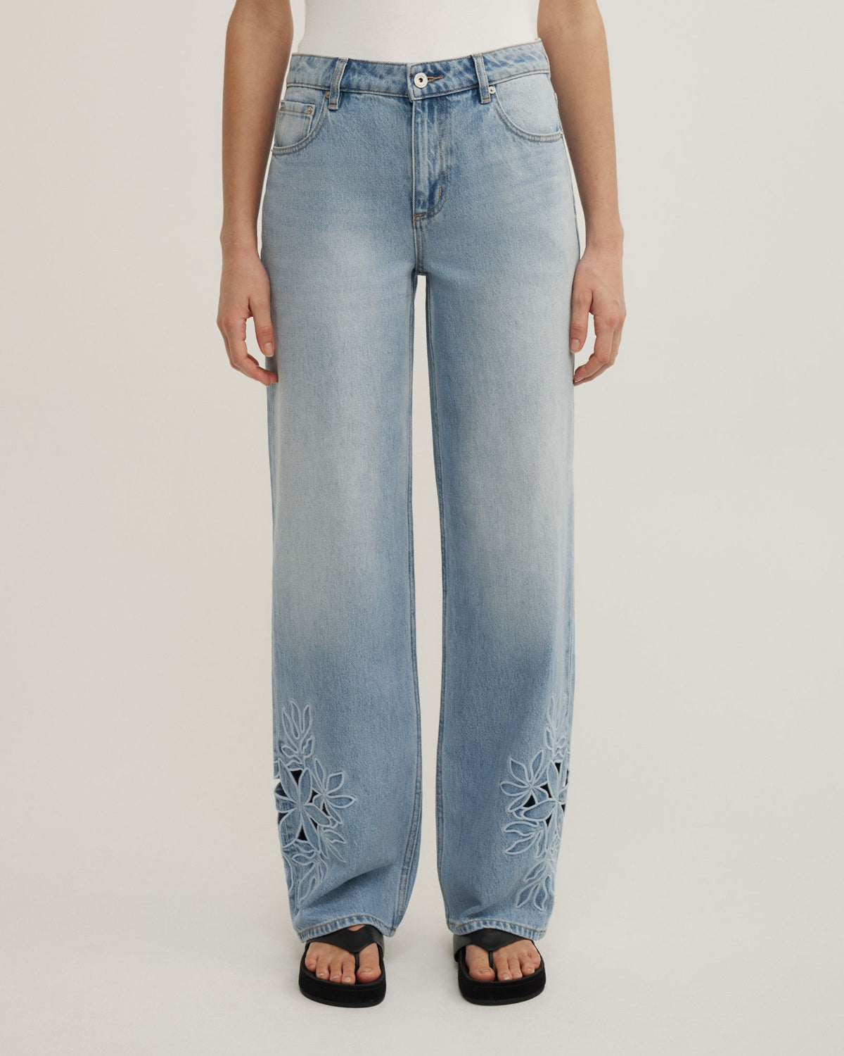 Cutwork Jeans