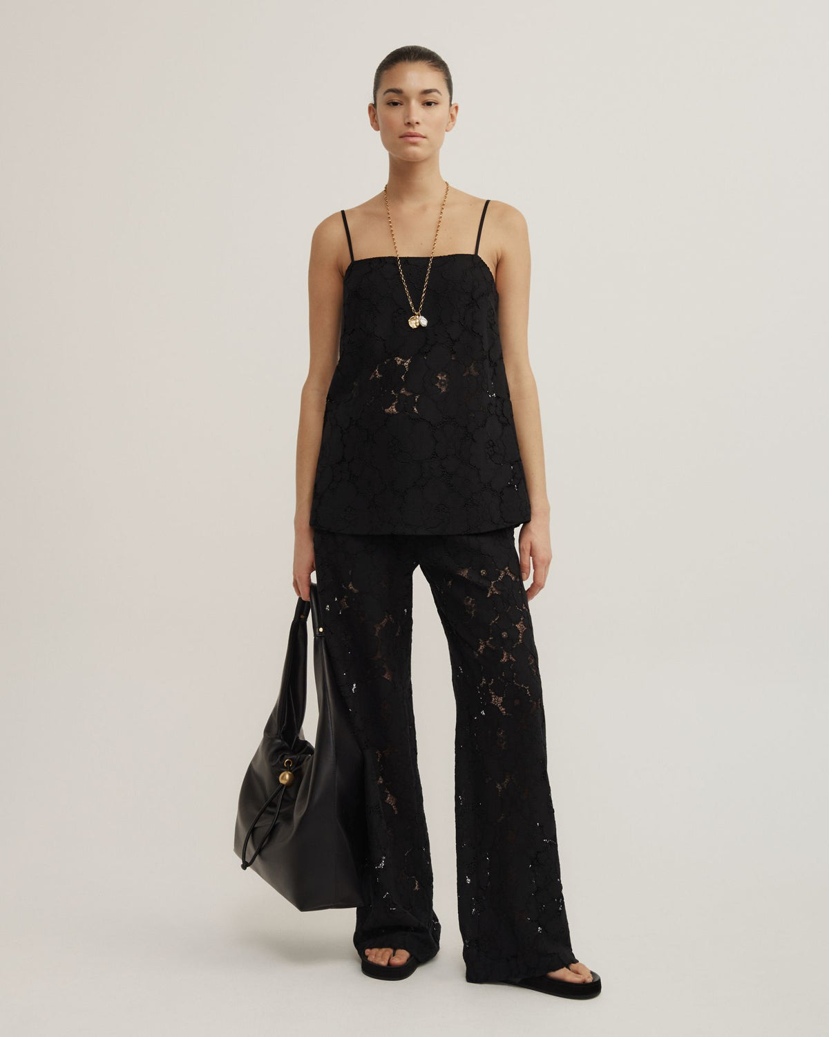 Lace Tie Back Camisole