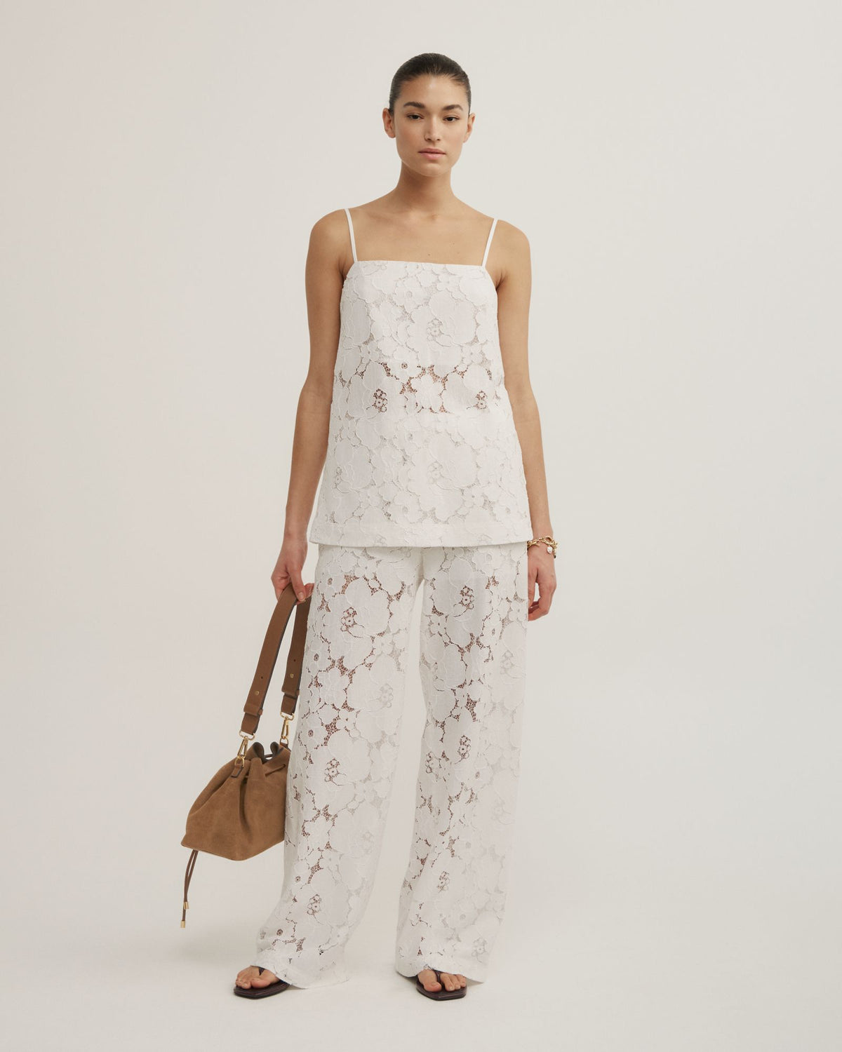 Lace Tie Back Camisole