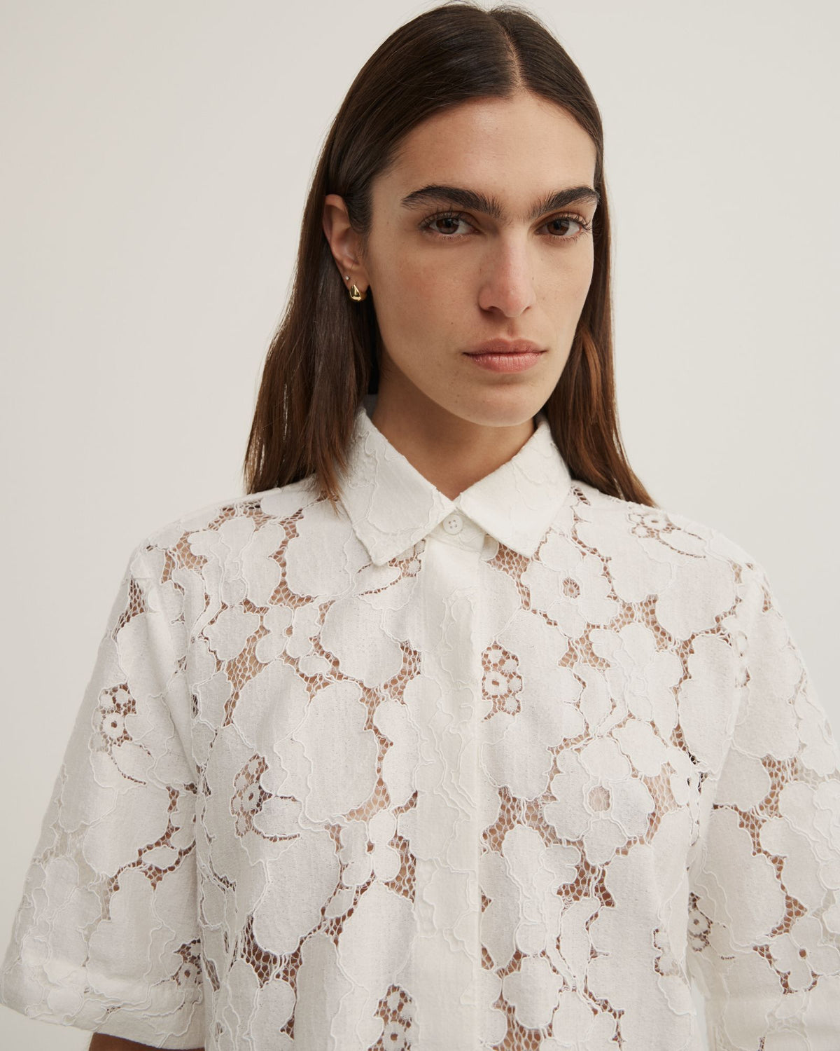 Lace Relaxed Shirt