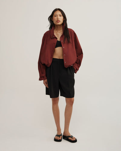 Poplin Funnel Jacket
