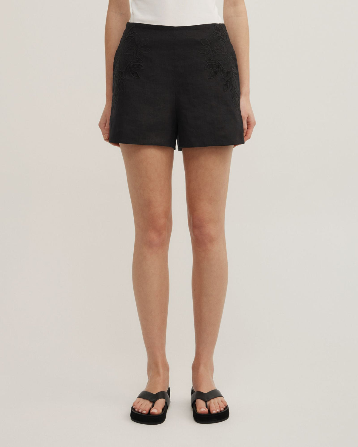 Cutwork Shorts